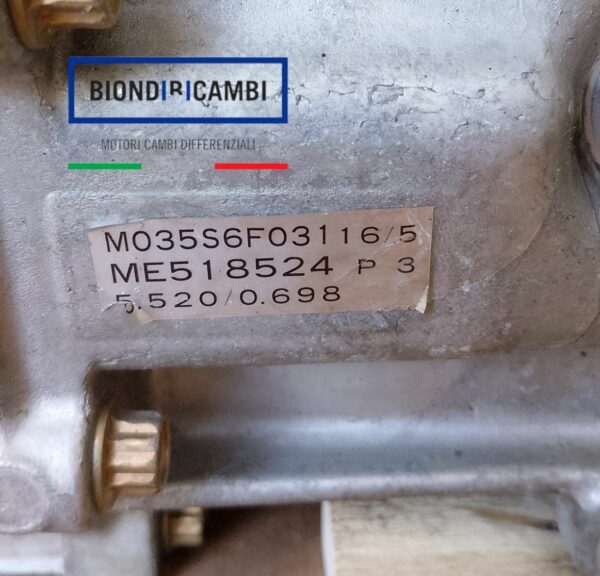 Cambio Mitsubishi Canter MO35S6 ME518524