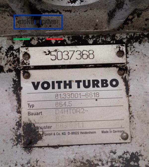 Cambio Voith 864.5 D4HT0R2-8.5