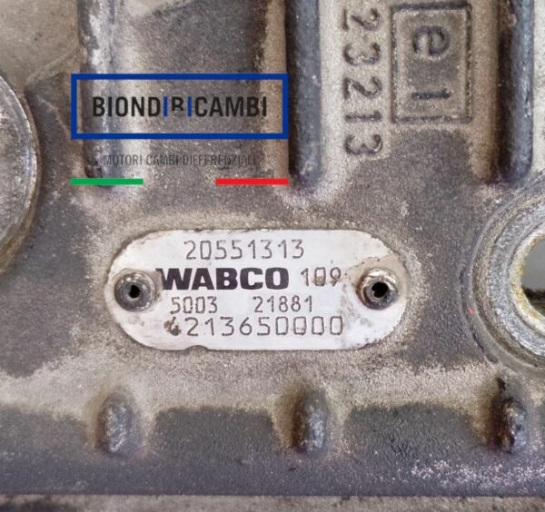 Centralina Cambio Volvo VT2412B Wabco 4213650000