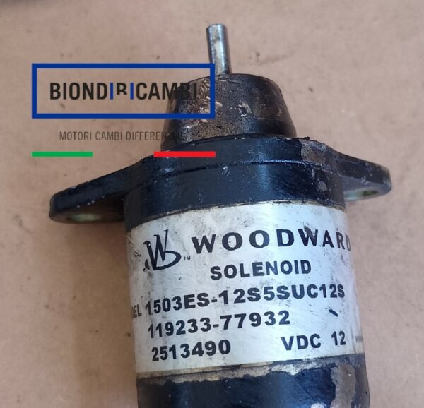 Solenoide Yanmar 4TNV88 1503ES-12S5SUC12S