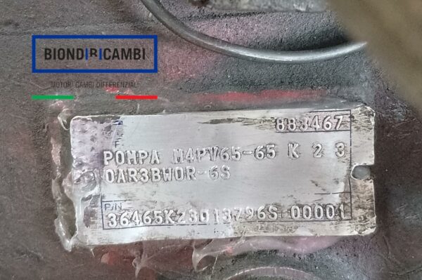 Pompa Idraulica M4PV65-65 K