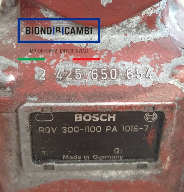 Pompa Iniezione Bosch 0 402 046 350 Iveco 8365.25