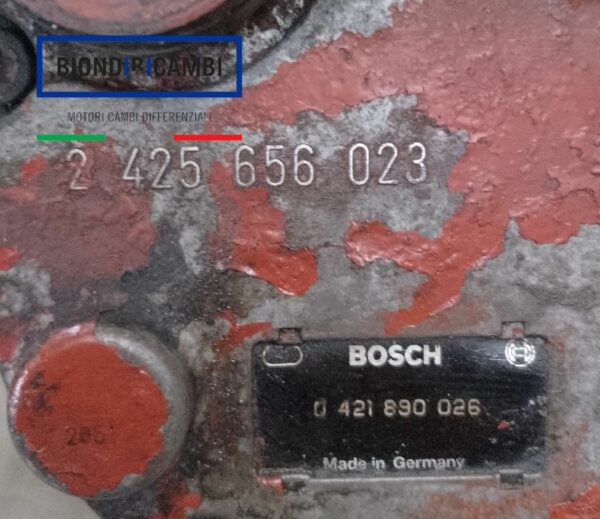 Pompa Iniezione Bosch 0 402 796 814 Eurotech 190E38