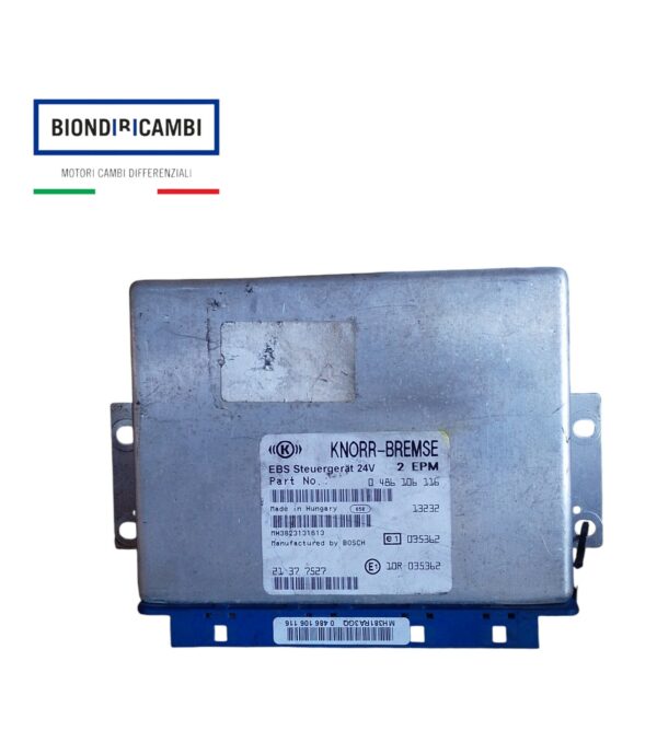 Centralina EBS Knorr-Bremse 0 486 106 116 Volvo 21377527