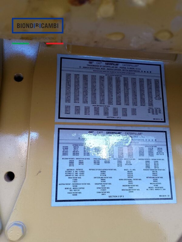 Motore Caterpillar 3508